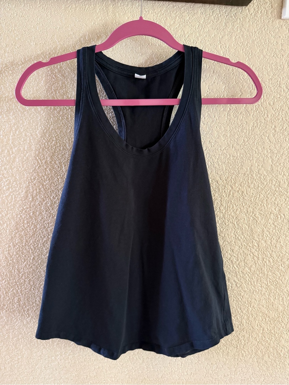 lululemon athletica Black Love Curved-Hem Tank Top